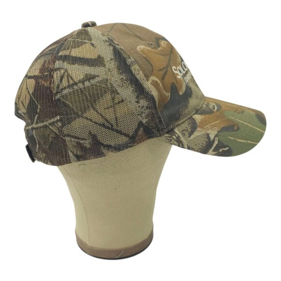 Solomon Corporation Mesh Camo Strapback Cap Hat Trucker Hunting Baseball - Picture 10 of 14